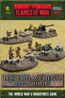 BB107 Log Emplacements - Dug In Markers