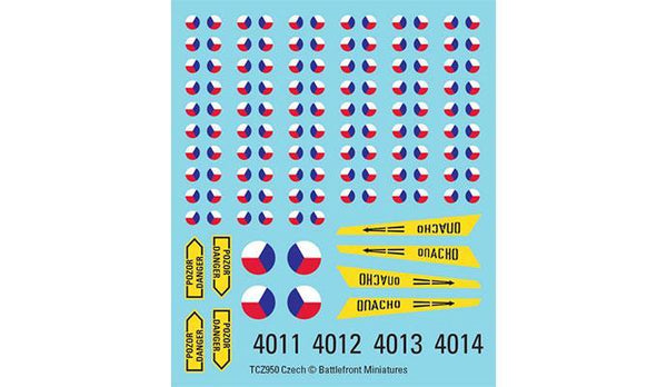 TWP950 Czechoslokavian Decals Battlefront- Blitz and Peaces