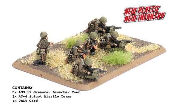 TSU727 Afgantsy Heavy Weapons (Plastic) Battlefront- Blitz and Peaces