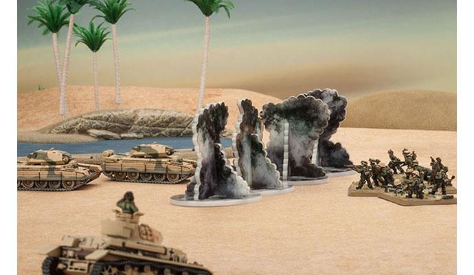 AT006 Smoke Bombardment Markers Battlefront- Blitz and Peaces