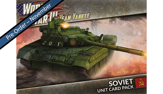 WW3-04U WWIII: Soviet Unit Card Pack (54 cards)
