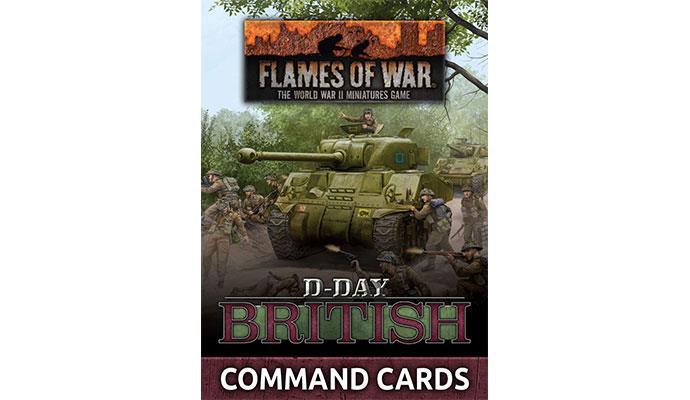FW264C D-Day: British Command Cards Battlefront- Blitz and Peaces