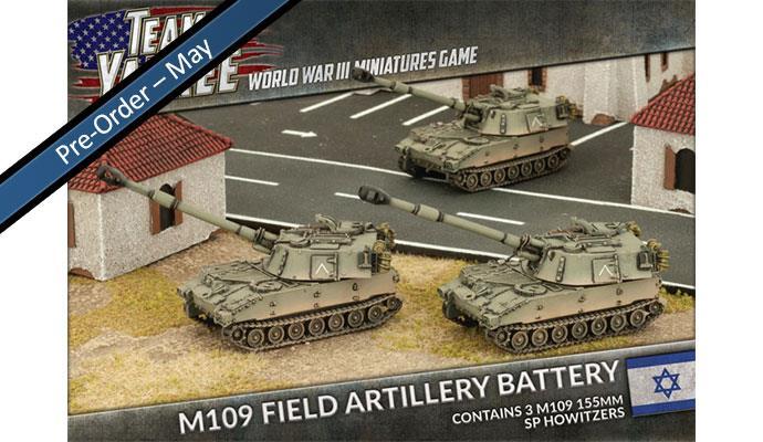 TIBX04 M109 SP Field Artillery Battery Battlefront- Blitz and Peaces