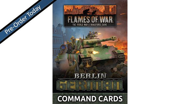 Berlin: German Command Cards (52x cards)