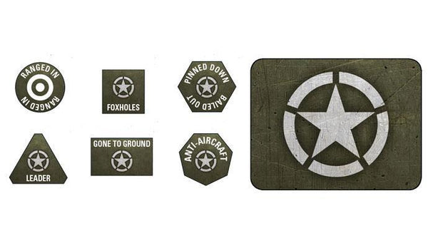 US907 American LW Token Set Battlefront- Blitz and Peaces
