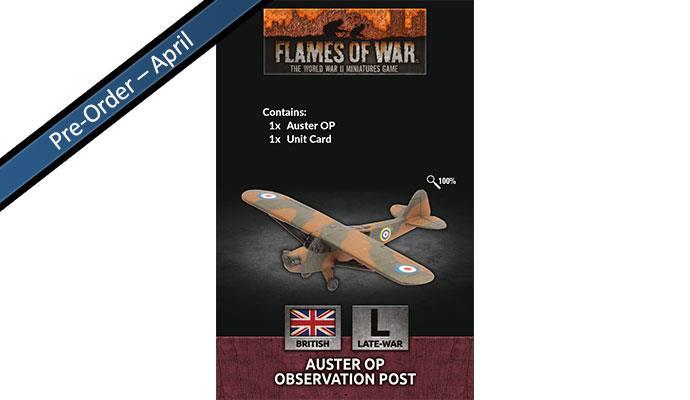 BR951 Auster Observation Post Battlefront- Blitz and Peaces