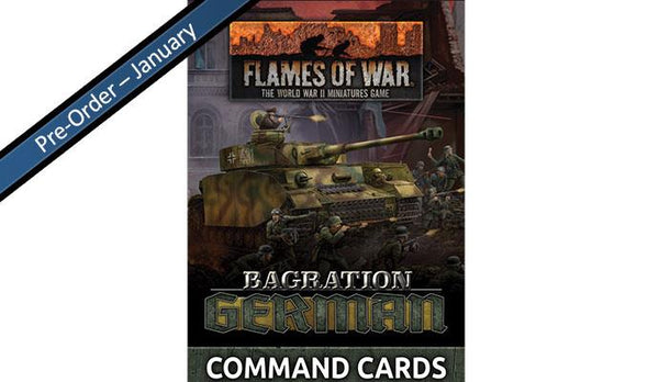 FW267C Bagration: German Command Cards (55x Cards)