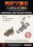 UBX65 Airborne Jeep Recon Patrol (Plastic) Battlefront- Blitz and Peaces