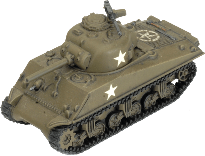 UBX71 M4 Sherman (105mm) Assault Gun Platoon (Plastic) Battlefront- Blitz and Peaces