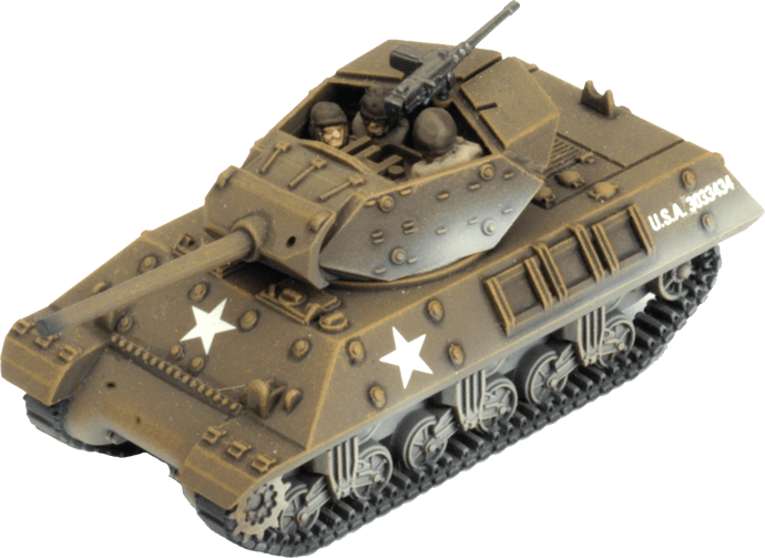 UBX72 M10 3 inch Tank Destroyer Platoon (Plastic) Battlefront- Blitz and Peaces