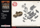 UBX76 M3 Halftrack Transport Platoon (Plastic) Battlefront- Blitz and Peaces
