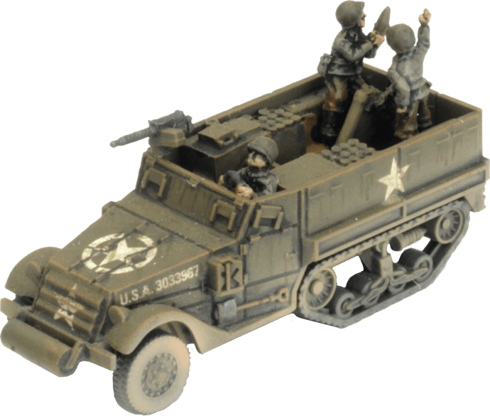 UBX78 M4 81mm Armored Mortar Platoon Battlefront- Blitz and Peaces