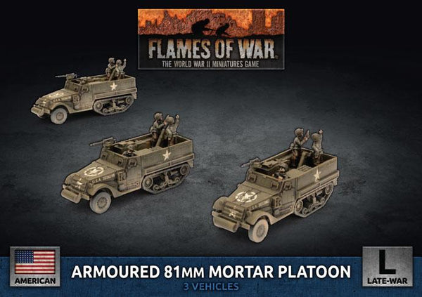 UBX78 M4 81mm Armored Mortar Platoon Battlefront- Blitz and Peaces