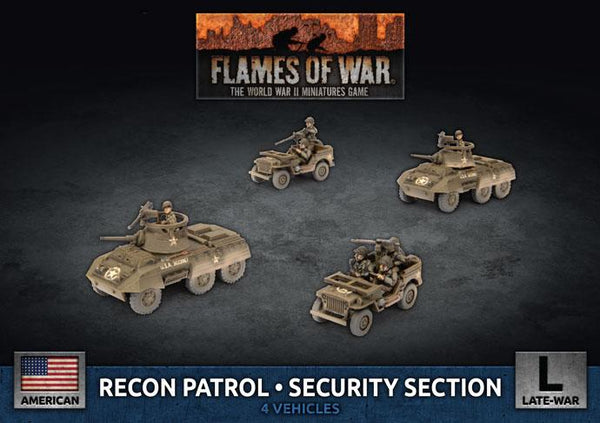 UBX79 Recon Patrol - Security Section (Plastic) Battlefront- Blitz and Peaces