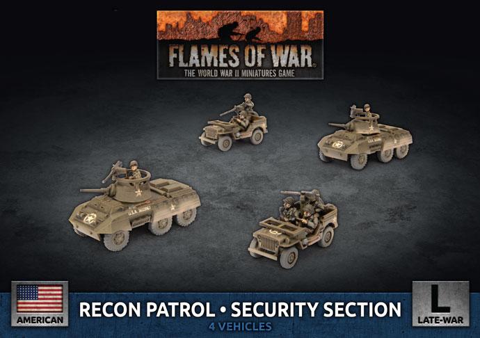 UBX79 Recon Patrol - Security Section (Plastic) Battlefront- Blitz and Peaces