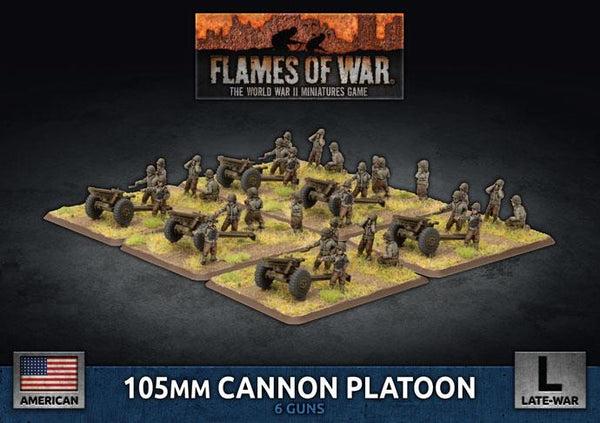 UBX82 105mm Cannon Platoon (Plastic) Battlefront- Blitz and Peaces