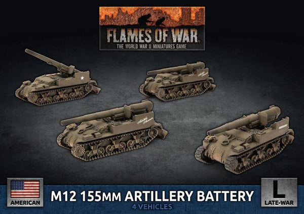 UBX84 M12 155mm Artillery Battery Battlefront- Blitz and Peaces