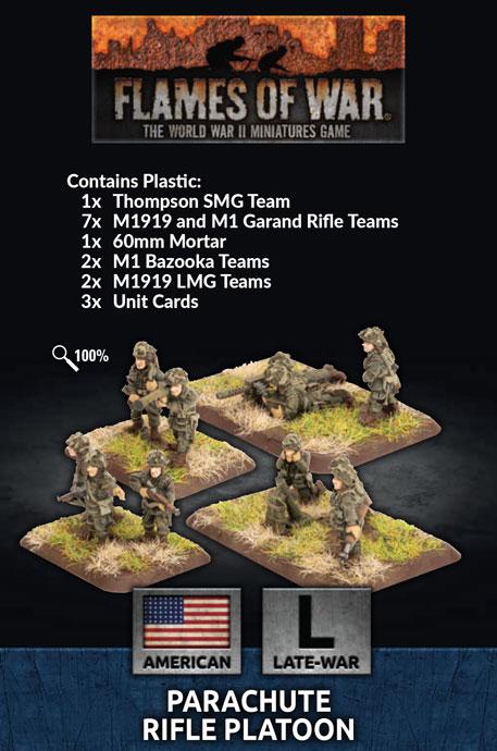 US792 Parachute Rifle Platoon (Plastic) Battlefront- Blitz and Peaces
