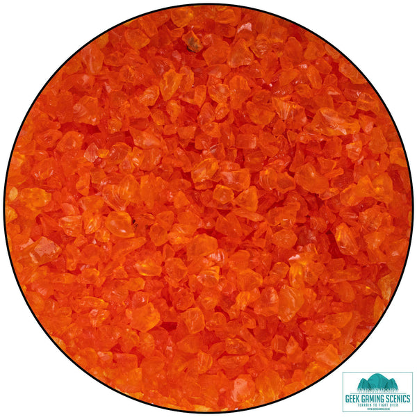 Glass Nuggets 2-4 mm orange 
(230ml)