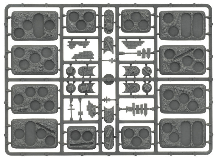 Plastic Bases - Rubble
