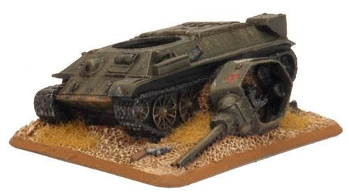 Destroyed T-34 Battlefront- Blitz and Peaces
