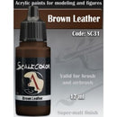 Scale Color - BROWN LEATHER