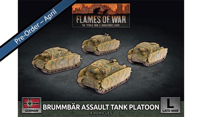 GBX164 Brummbar Assault Tank Platoon
