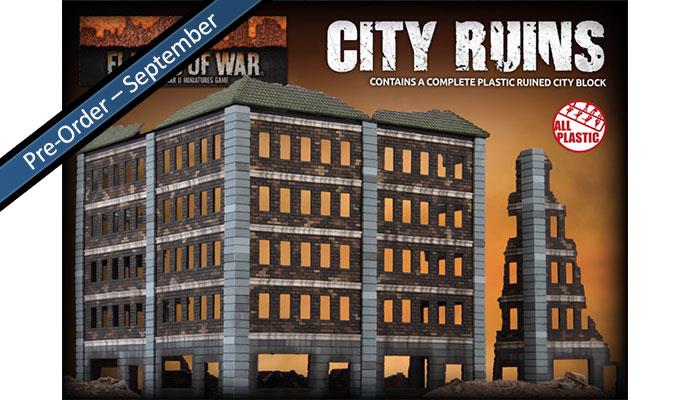BB300 Ruined City Building (Plastic)
