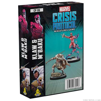 Marvel Crisis Protocol Klaw & M'Baku