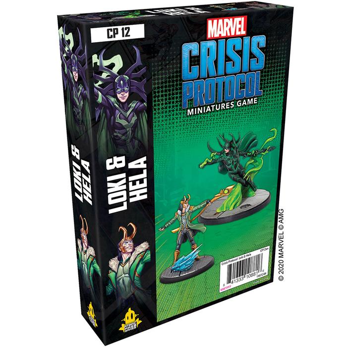 MARVEL CRISIS PROTOCOL LOKI HELA CHARCTER PACK EN