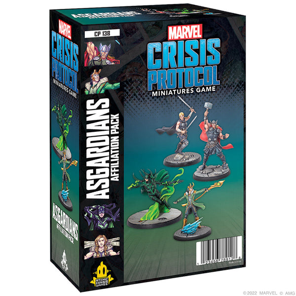 MARVEL CRISIS PROTOCOL ASGARDIAN  AFFILIATION PACK EN