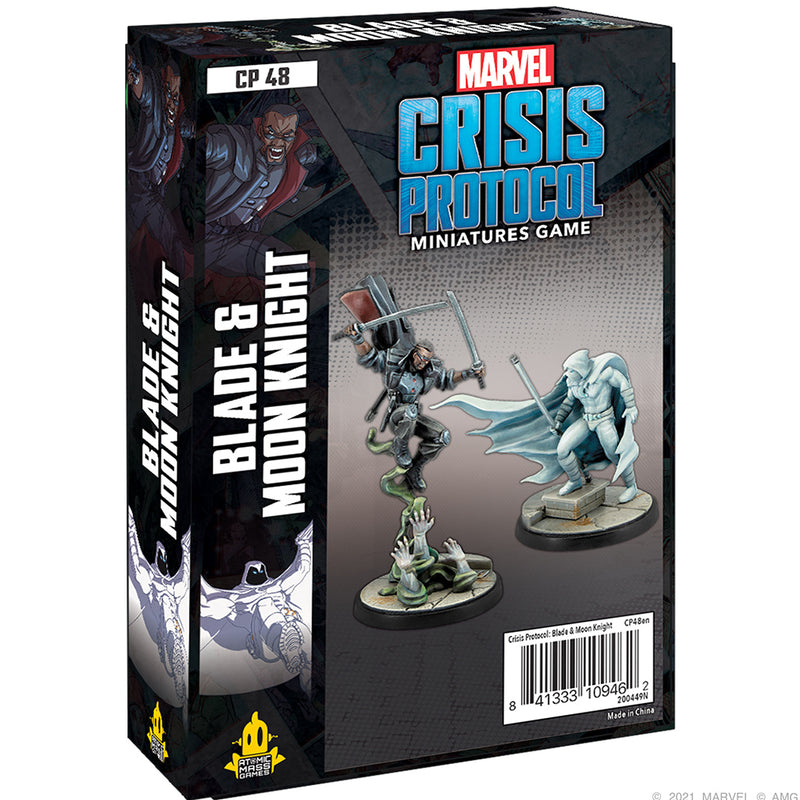 MARVEL CRISIS PROTOCOL BLADE &amp; MOON KNIGHT EN