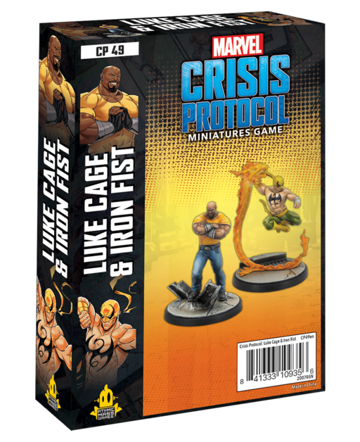 MARVEL CRISIS PROTOCOL LUKE CAGE AND IRON FIST EN