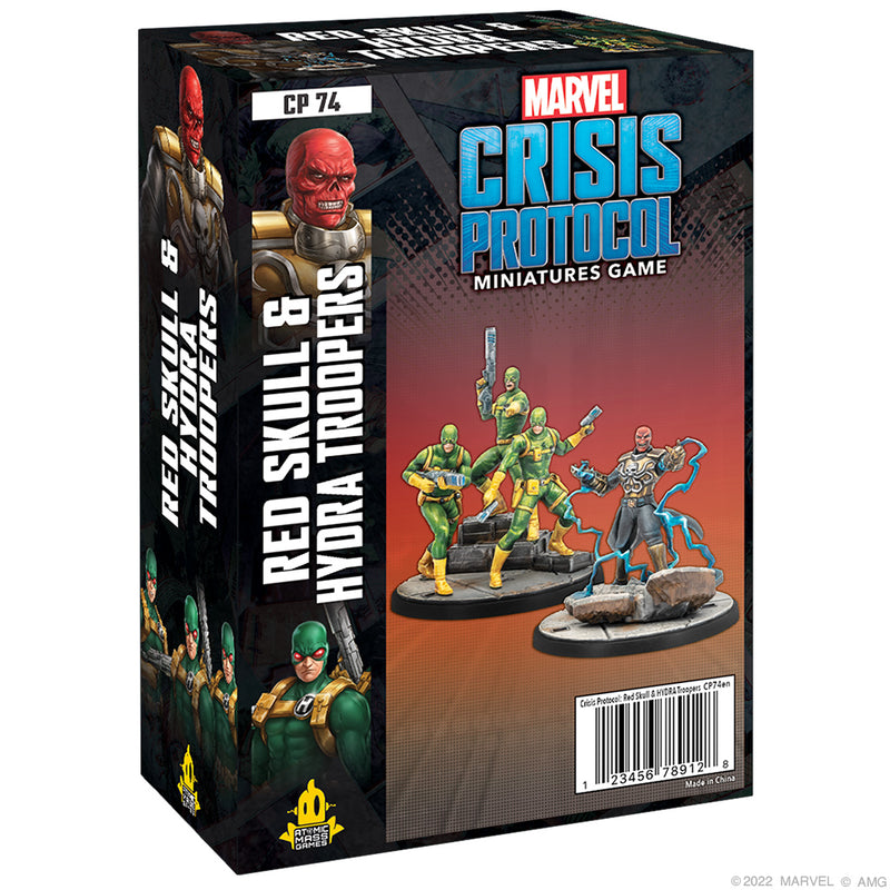 MARVEL CRISIS PROTOCOL RED SKULL AND HYDRA TROOPS EN