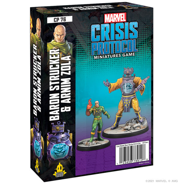 MARVEL CRISIS PROTOCOL BARON STRUCKER &amp; ARNIM ZOLA EN