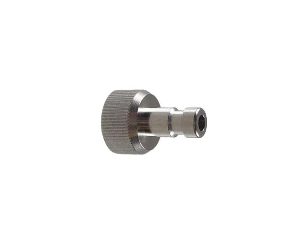 Chrome Airbrush Quick Release Plug to 1/8 BSP Female Harder and Steenbeck- Blitz and Peaces