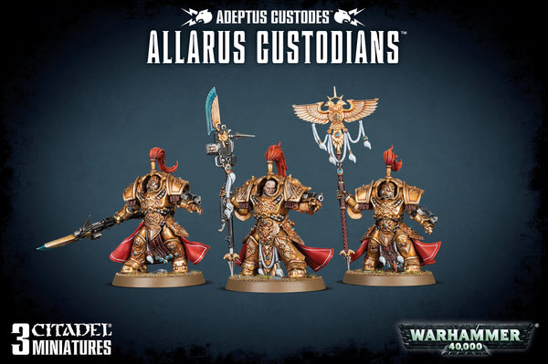 ADEPTUS CUSTODES ALLARUS CUSTODIANS