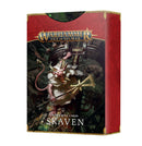 WARSCROLL CARDS: SKAVEN (ENG)