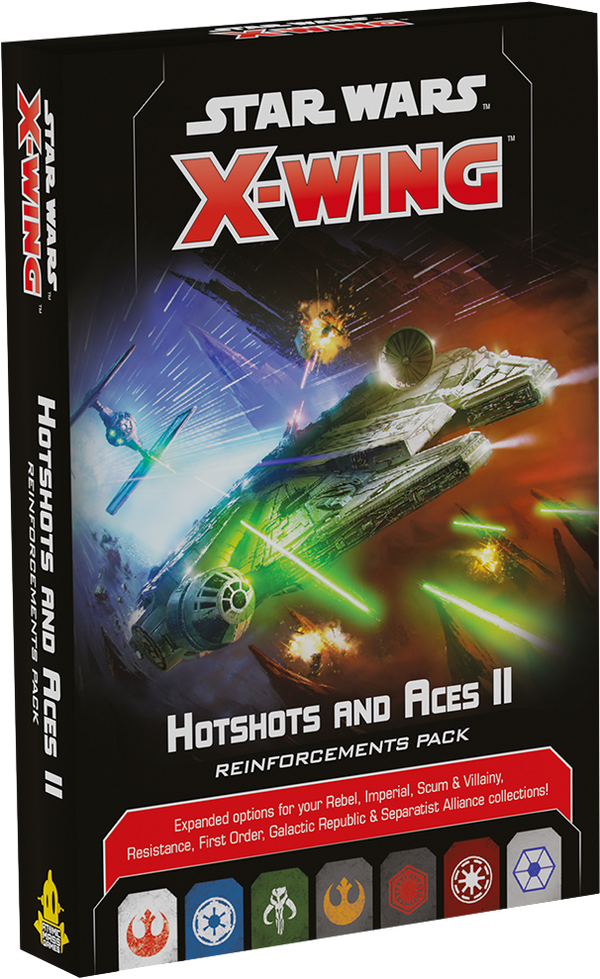 STAR WARS X-WING HOTSHOTS & ACES II REINFORCEMENTS PACK EN