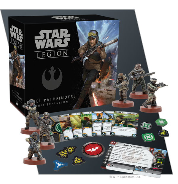 STAR WARS LEGION REBEL PATHFINDERS UNT EXPANSION EN