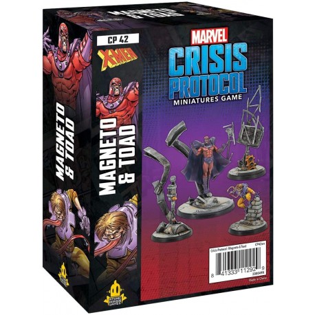 MARVEL CRISIS PROTOCOL MAGNETO AND TOAD EN