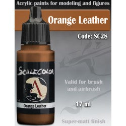 Scale Color - ORANGE LEATHER