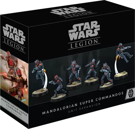 SW Legion: MANDALORIAN SUPER COMMANDOS UNIT EXPANSION EN