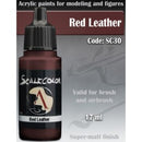 Scale Color - RED LEATHER