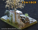 15A18CB  Bombed Mercedes 170V + small base Baueda- Blitz and Peaces