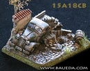 15A18CB  Bombed Mercedes 170V + small base Baueda- Blitz and Peaces