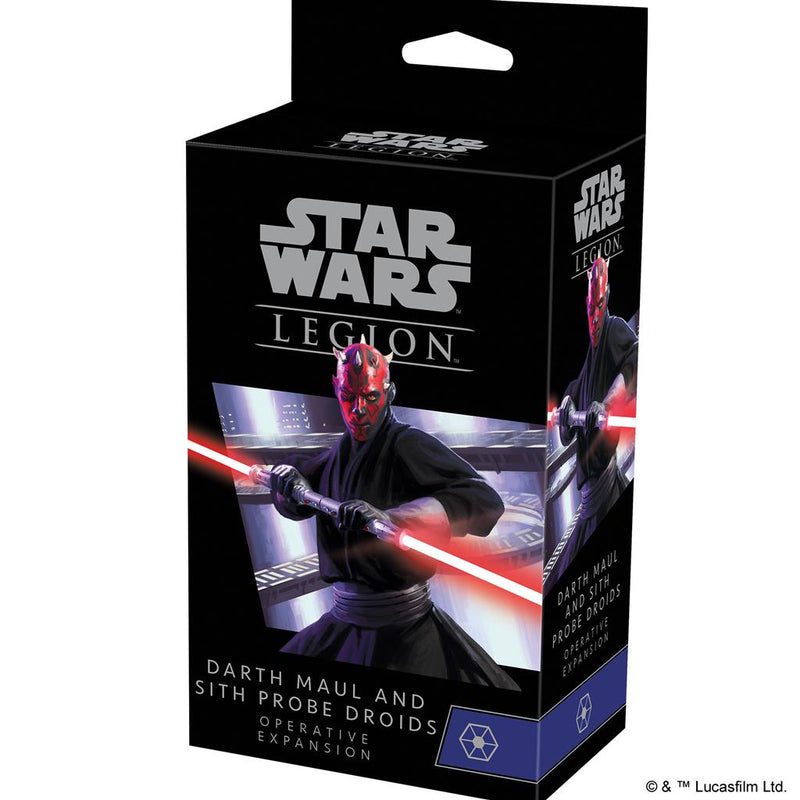 STAR WARS LEGION DARTH MAUL AND SITH PROBE DROIDS OPERATIVE EXPANSION EN