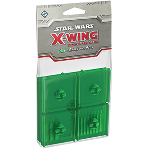 STAR WARS: X-WING - GREEN BASES & PEGS