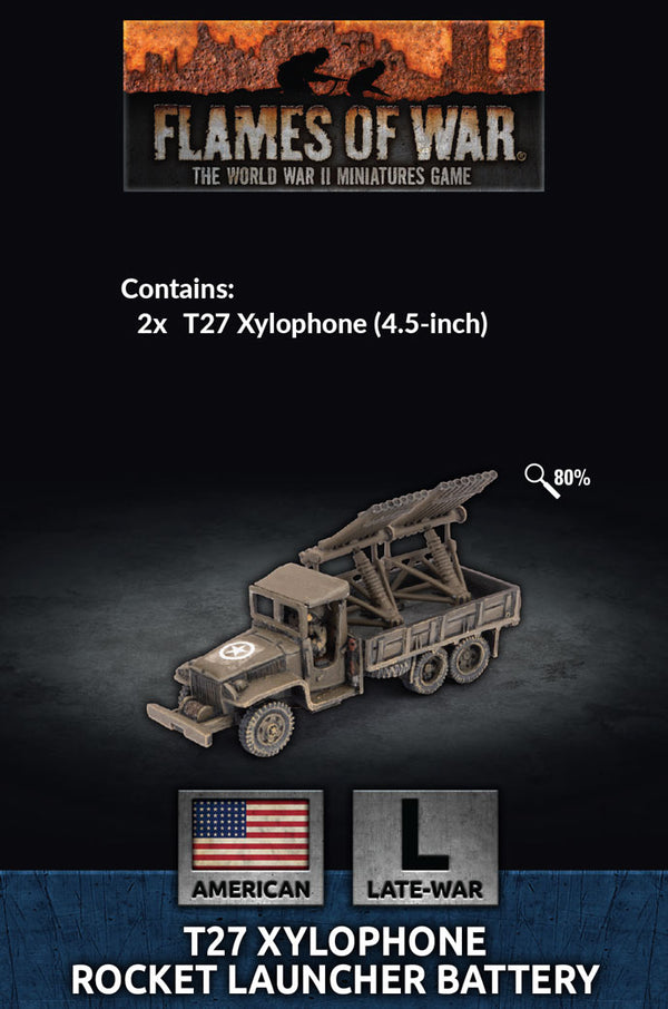 US145 T27 Xylophone Rocket Launcher (x2)