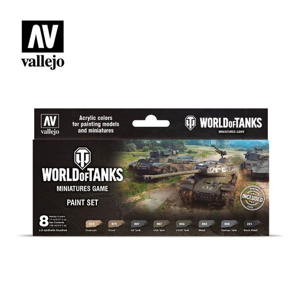 WOT34 world of tanks paint set